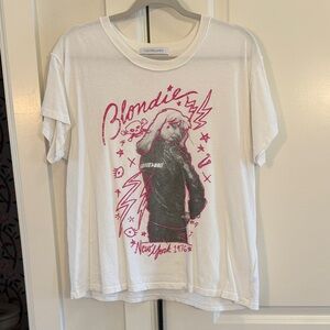 Daydreamer White Tee with Pink Graphic